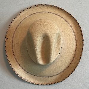 Double S palm cowboy hat